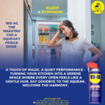 WD-40 Kitchen Uses: The Maestro for a Squeaky Fridge Door