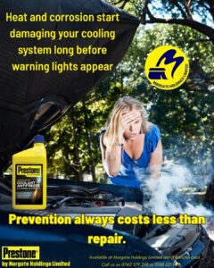 Best Coolants for Kenyan Drivers: Holts & Prestone Guide