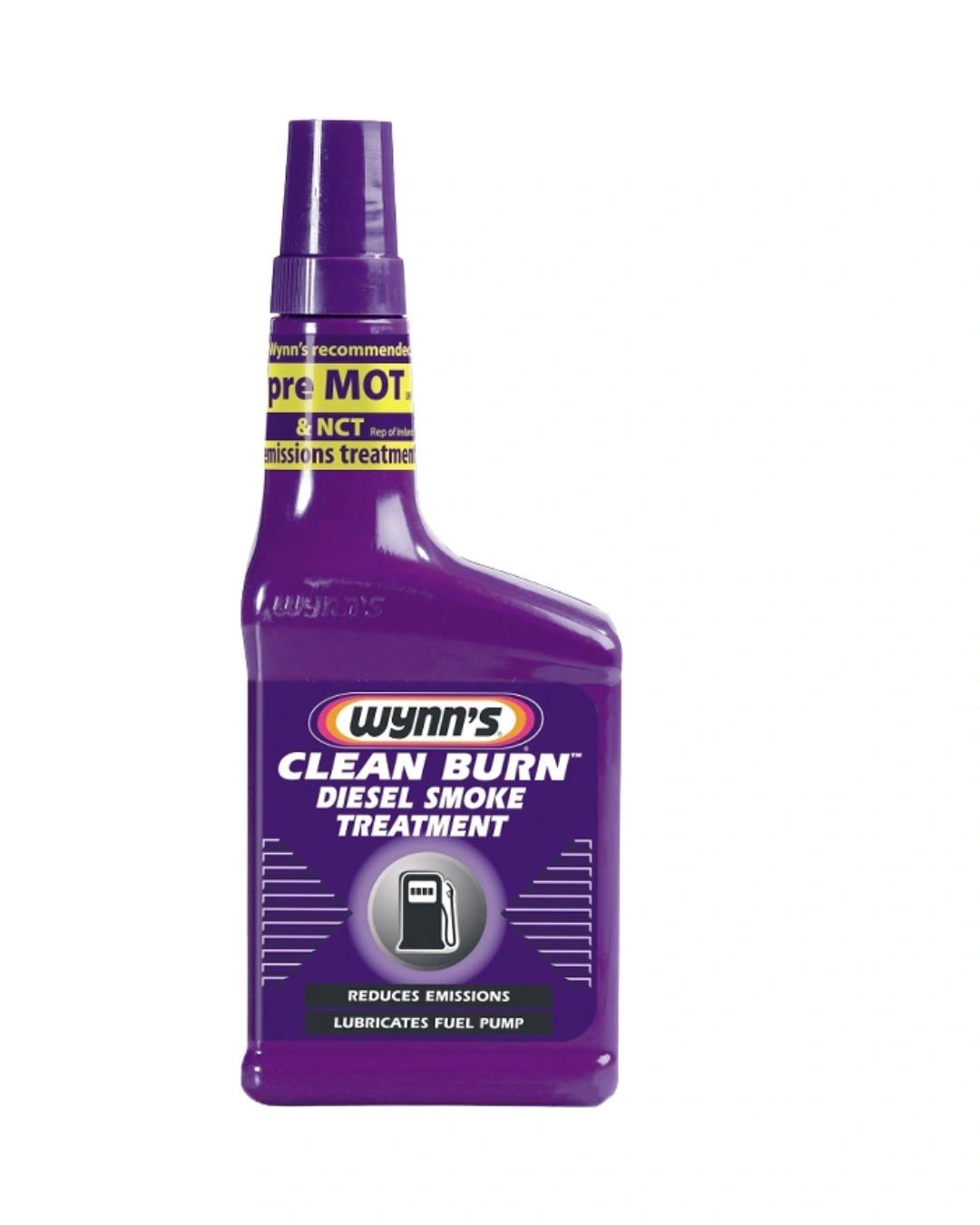 Wynn’s Clean Burn Diesel Engines reducing exhaust smoke and improving fuel combustion for cleaner driving.