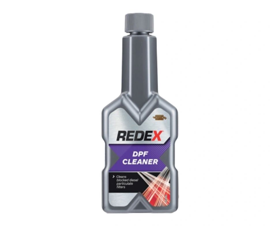 Redex DPF Cleaner clearing soot from diesel particulate filters to prevent blockages and costly repairs.