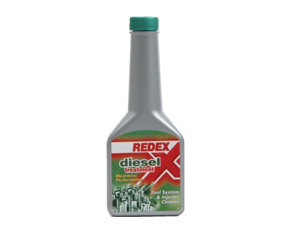 Redex Diesel Injector Treatment cleaning fuel injectors for smoother acceleration, reduced smoke, and better fuel economy.