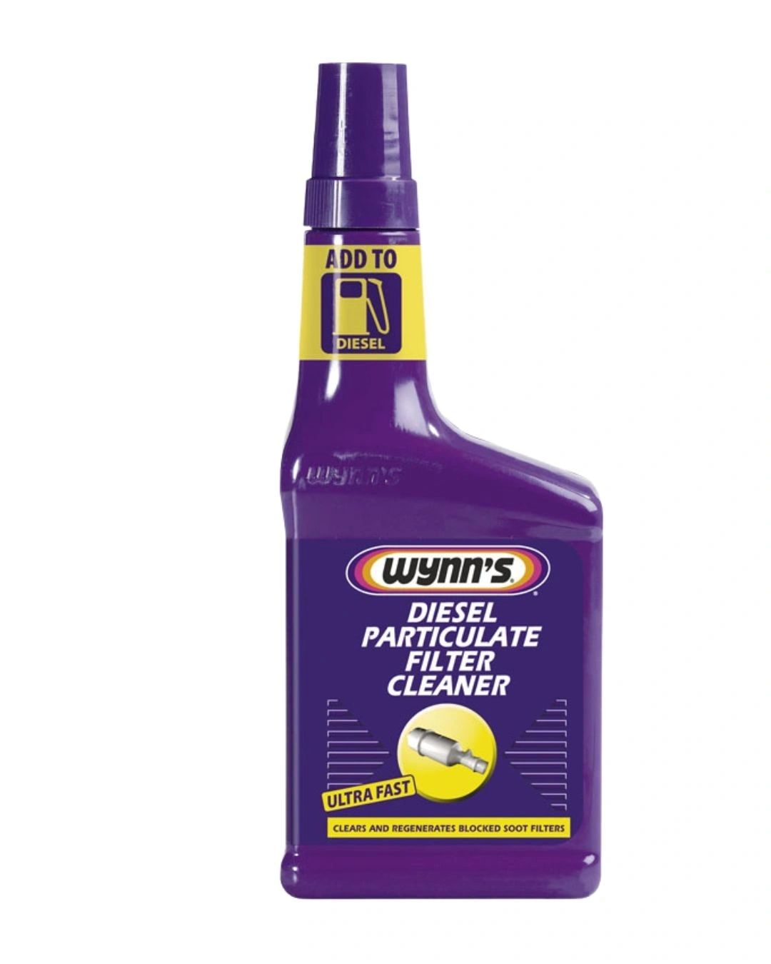 Wynn’s DPF Cleaner reducing soot build up in diesel particulate filters to extend filter life and improve performance.