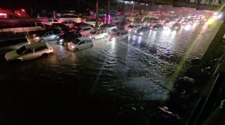 Rainy season driving Kenya