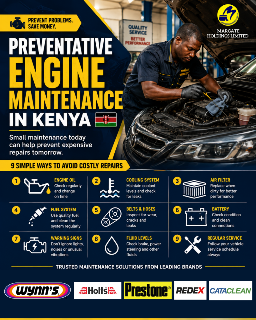 Preventative Engine Maintenance in Kenya: 9 Essential Tips 9 simple ways to avoid costly repairs