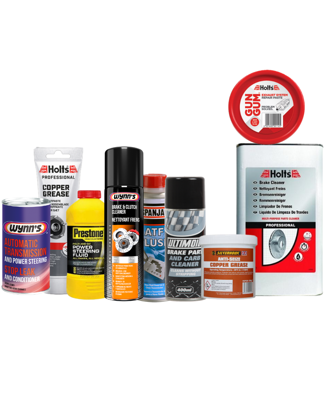 brake, exhaust & steering